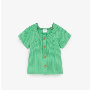 Zara Shirts & Tops - 💚Green short sleeve shirt Zara Shirts & Tops - 💚Green short sleeve shirt